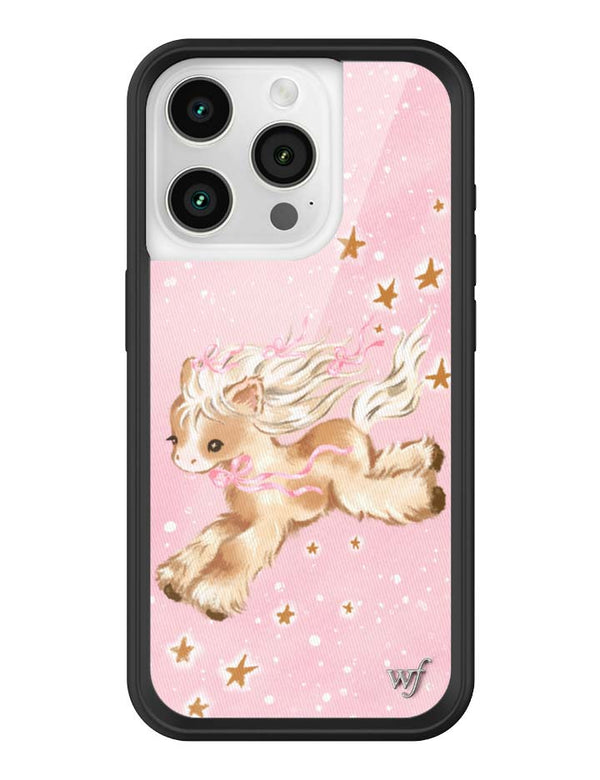 Wildflower iPhone case 15 Pro Pony Dreams Pink Cute