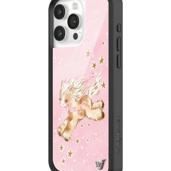 Wildflower iPhone case 15 Pro Max Pony Dreams Pink Cute