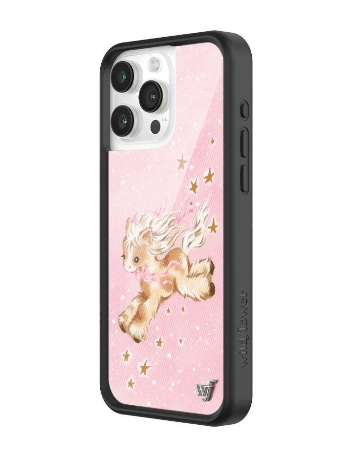 Wildflower iPhone case 15 Pro Max Pony Dreams Pink Cute