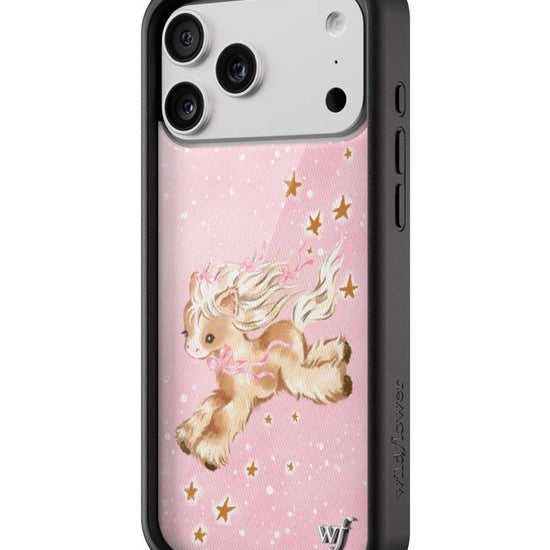 Wildflower iPhone case 17 Pro Max Pony Dreams Pink Cute