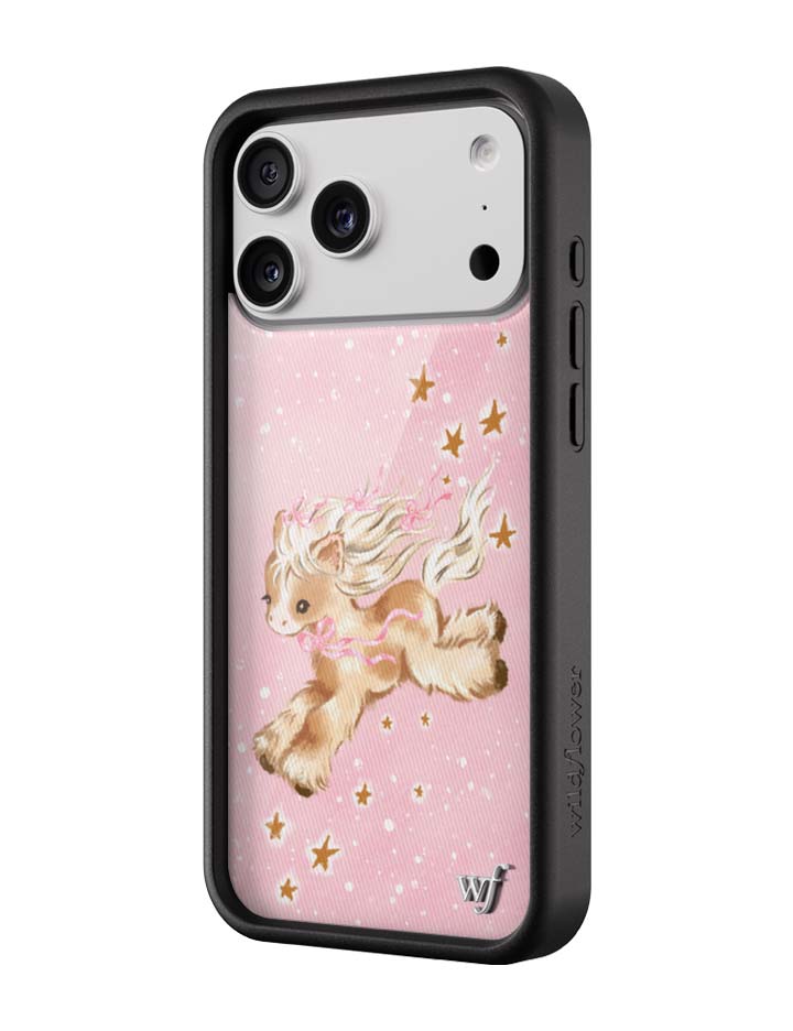 Wildflower iPhone case 18 Pro Max Pony Dreams Pink Cute
