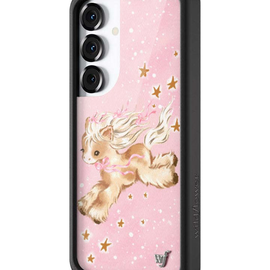 Wildflower Galaxy S25 case Pony Dreams Pink Cute