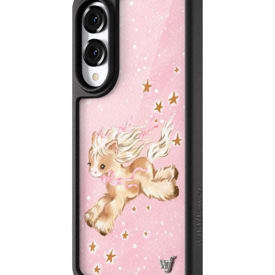 Wildflower Galaxy S25 case Edge Pony Dreams Pink Cute