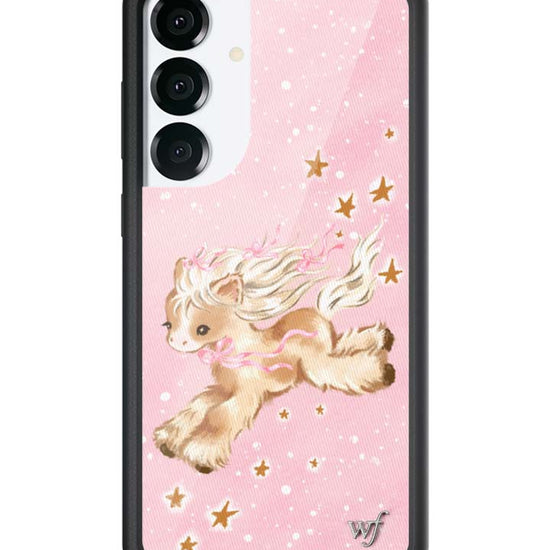 Wildflower Galaxy S25 case Plus Pony Dreams Pink Cute