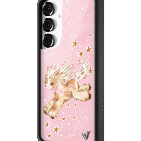 Wildflower Galaxy S25 case Plus Pony Dreams Pink Cute