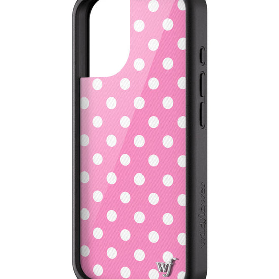 Wildflower iPhone case 17 Pink Polka Dots Cute Classic
