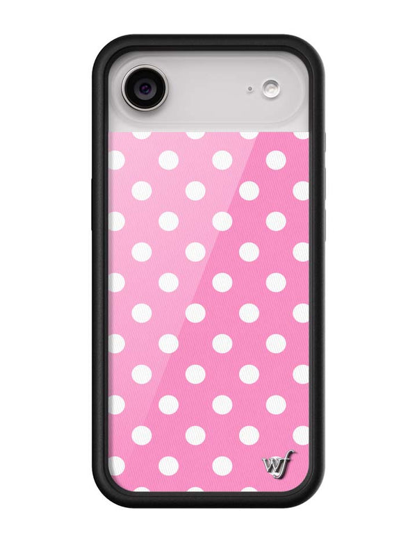Wildflower iPhone case Air Pink Polka Dots Cute Classic