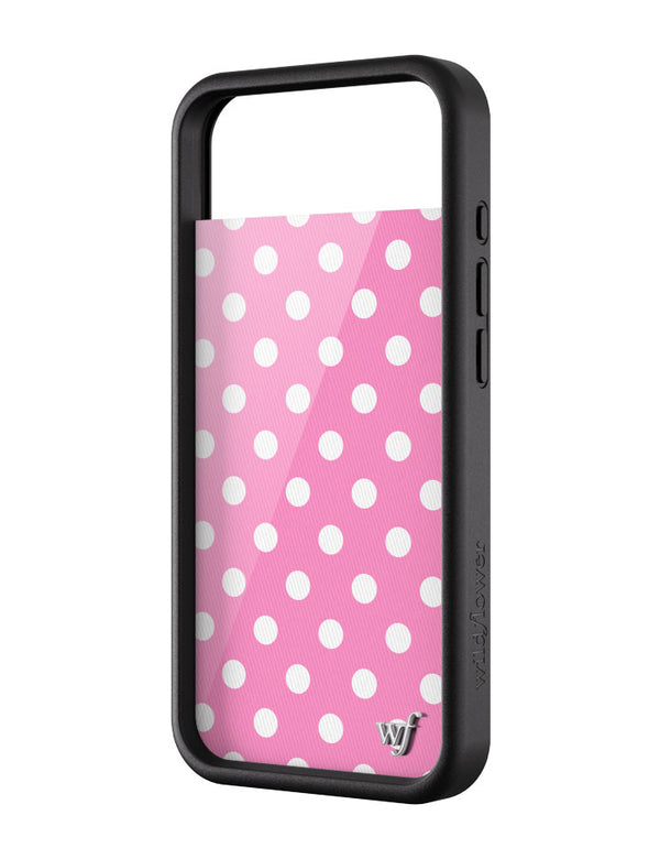 Wildflower iPhone case Air Pink Polka Dots Cute Classic