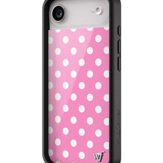 Wildflower iPhone case Air Pink Polka Dots Cute Classic