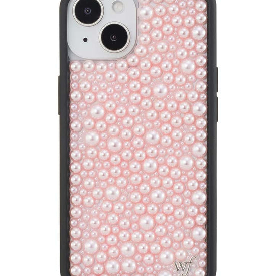 Wildflower iPhone case 14 Pearl Pink Cute