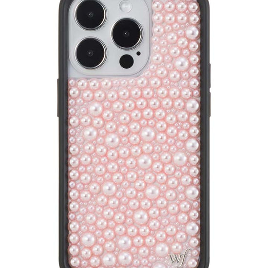 Wildflower iPhone case 14 Pro Pearl Pink Cute