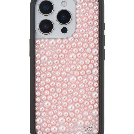Wildflower iPhone case 16 Pro Pearl Pink Cute