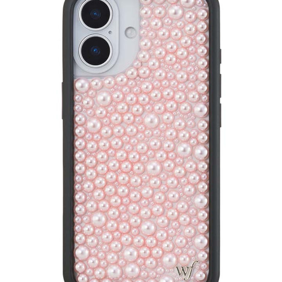Wildflower iPhone case 17 Pearl Pink Cute