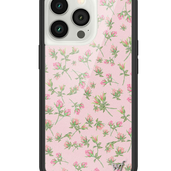 wildflower baby pink posie rosie iphone 13 pro case