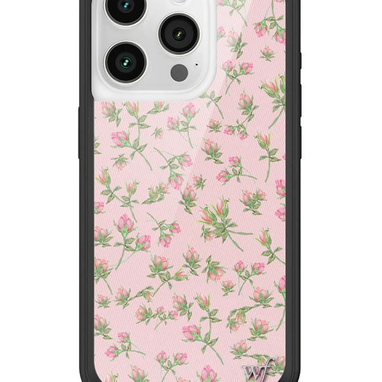 wildflower baby pink posie rosie iphone 15plus case