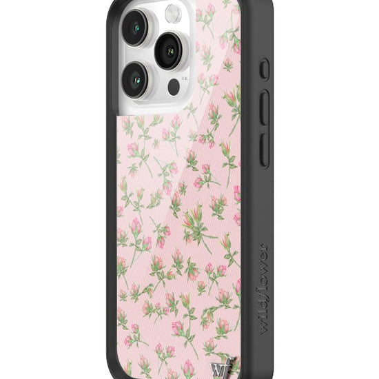 wildflower baby pink posie rosie iphone 15plus case