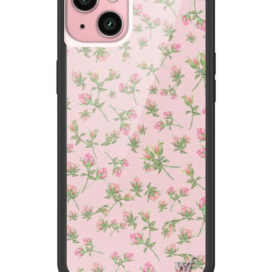wildflower baby pink posie rosie iphone 15plus case