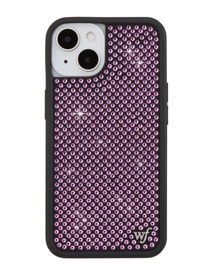 Wildflower Rhinestone iPhone case | Pink iPhone 16