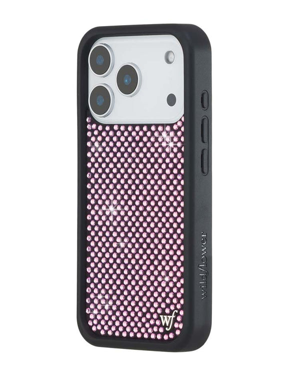 Rhinestone | PinkiPhone 17 Pro Case – Wildflower Cases