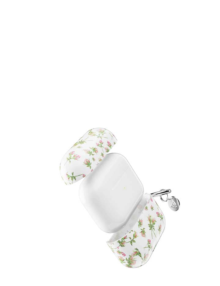 wildflower red roses airpods pro gen 
3 case
