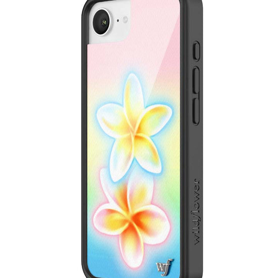 Wildflower iPhone case 16e Pastel Plumeria Flowers Cute