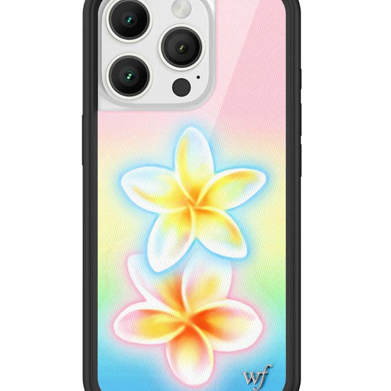 Wildflower iPhone case 16 Pro Pastel Plumeria Flowers Cute