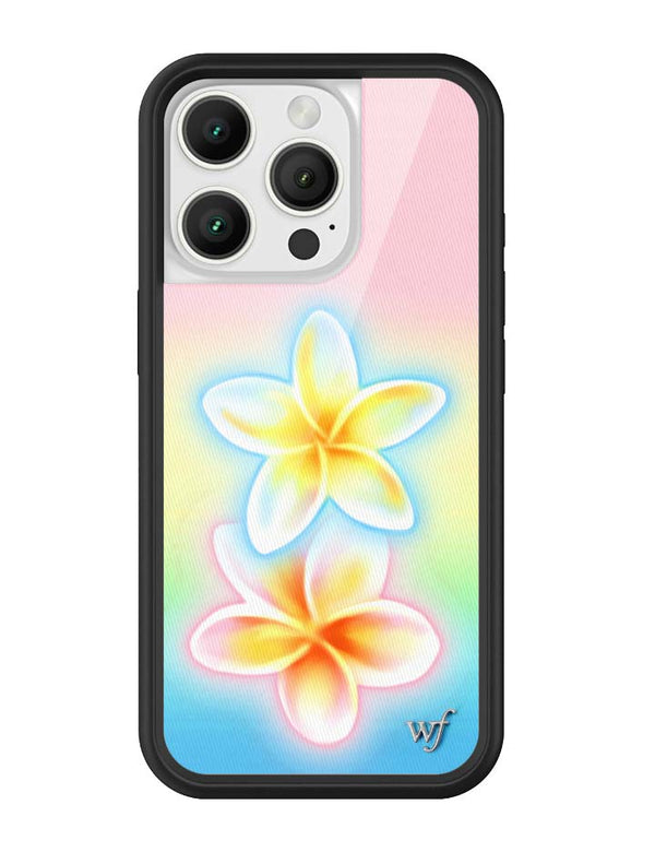 Wildflower iPhone case 16 Pro Pastel Plumeria Flowers Cute