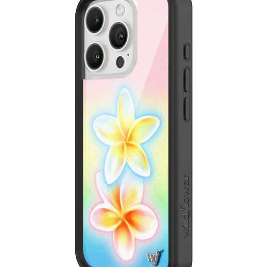 Wildflower iPhone case 16 Pro Pastel Plumeria Flowers Cute