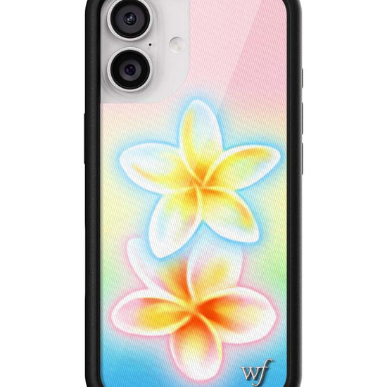 Wildflower iPhone case 17 Pastel Plumeria Flowers Cute