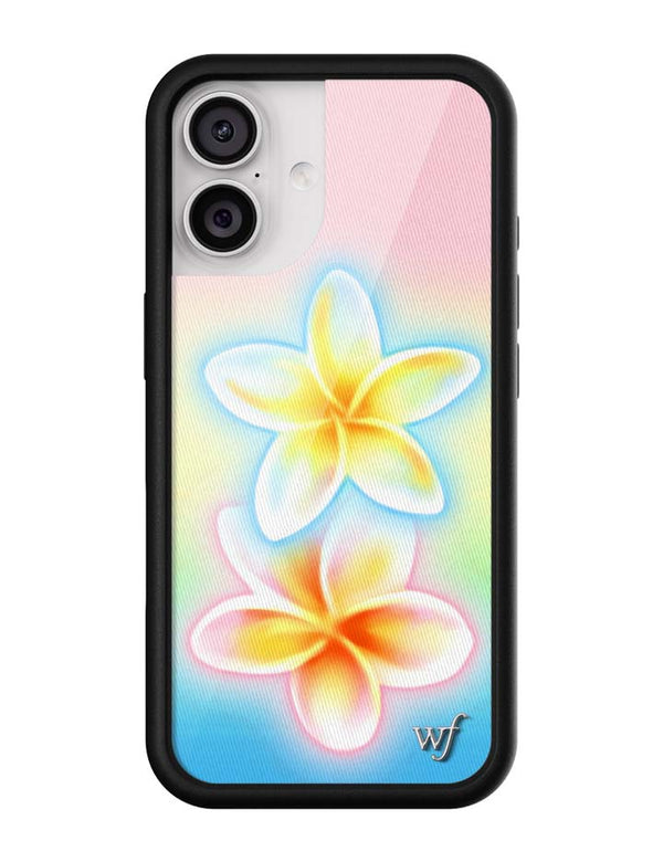 Wildflower iPhone case 17 Pastel Plumeria Flowers Cute