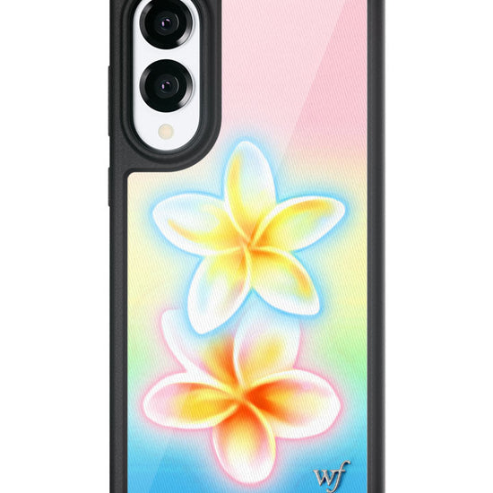 Wildflower Galaxy S25 case Edge Pastel Plumeria Flowers Cute
