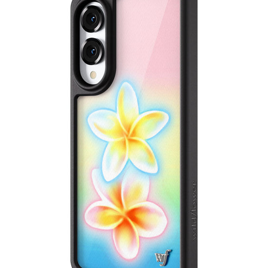 Wildflower Galaxy S25 case Edge Pastel Plumeria Flowers Cute