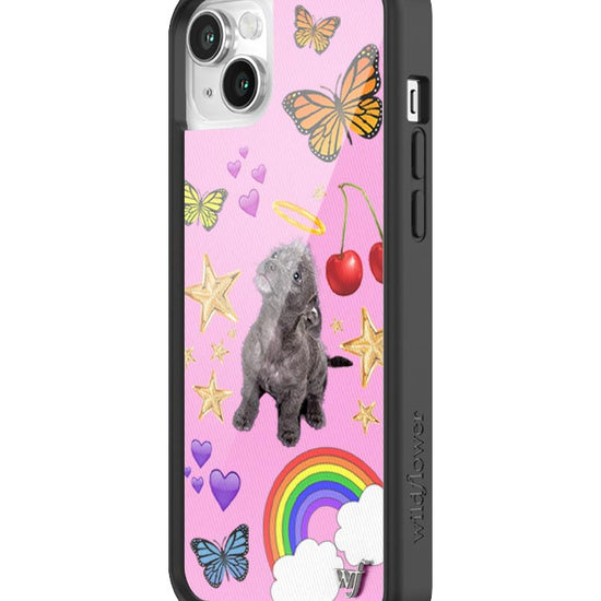 Wildflower iPhone case 14 Puppy Love Pink Cute