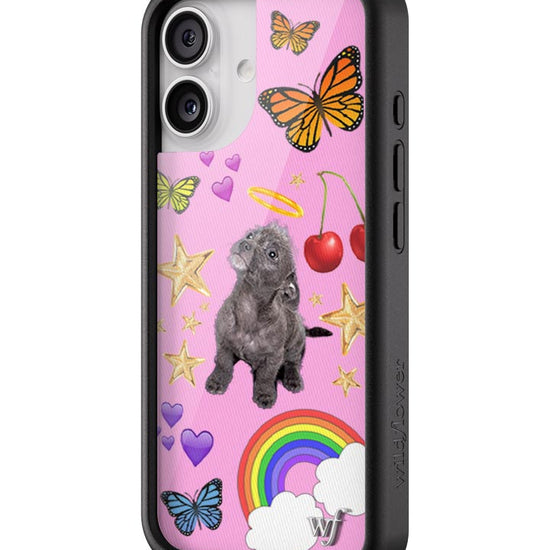 Wildflower iPhone case 17 Puppy Love Pink Cute