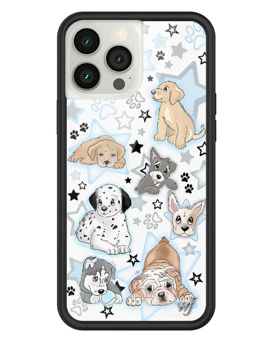 wildflower puppy party iphone 13promax case