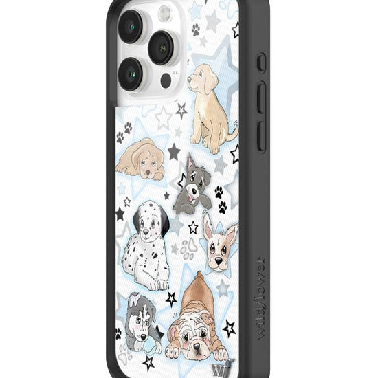 wildflower puppy party iphone 15promax case