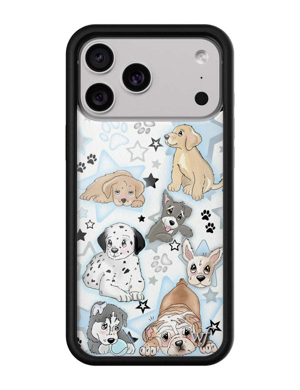 Wildflower Puppy Party iPhone 17 Pro Max Case
