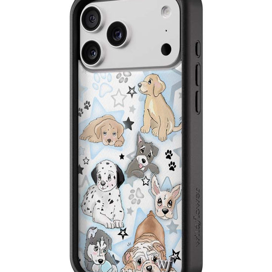 Wildflower Puppy Party iPhone 17 Pro Max Case