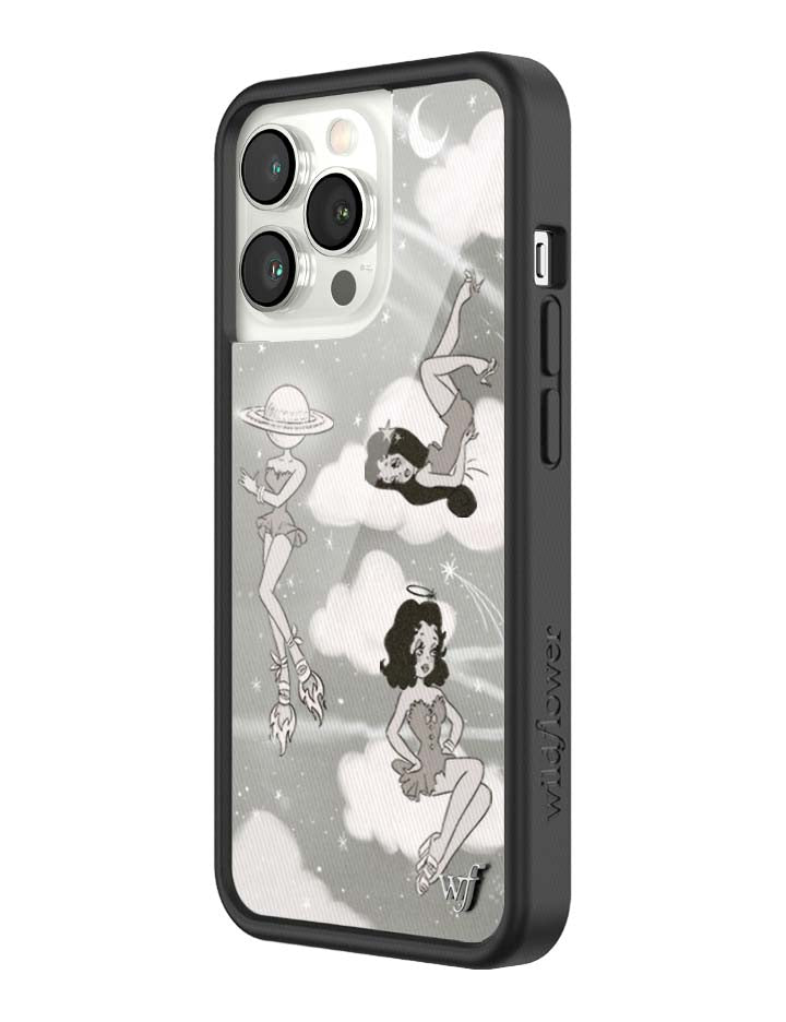 Wildflower iPhone case 13 Pro Rachel Sennott Collab Black Cute