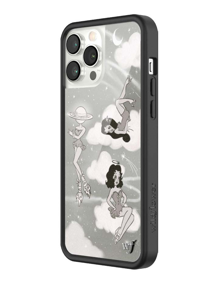 Wildflower iPhone case 13 Pro Max Rachel Sennott Collab Black Cute
