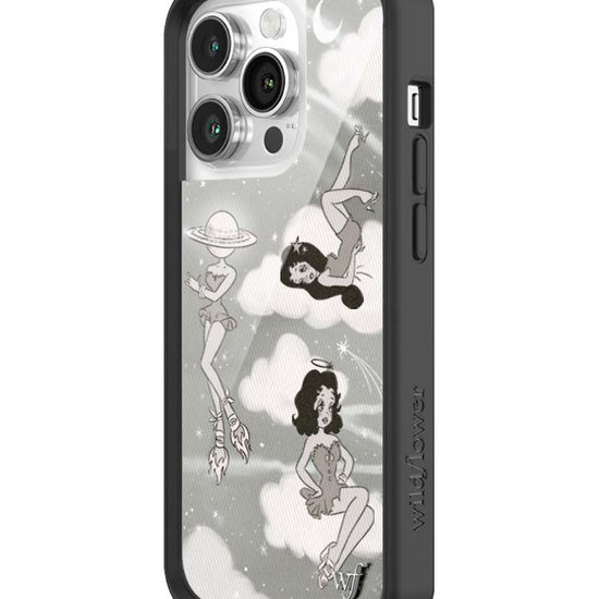 Wildflower iPhone case 14 Pro Rachel Sennott Collab Black Cute