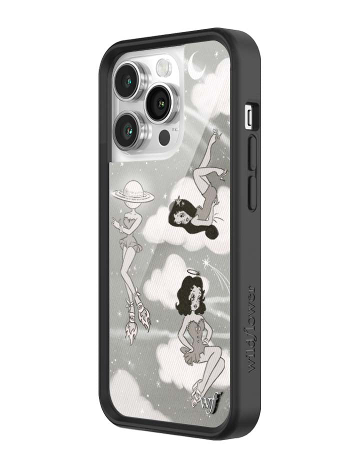 Wildflower iPhone case 14 Pro Rachel Sennott Collab Black Cute