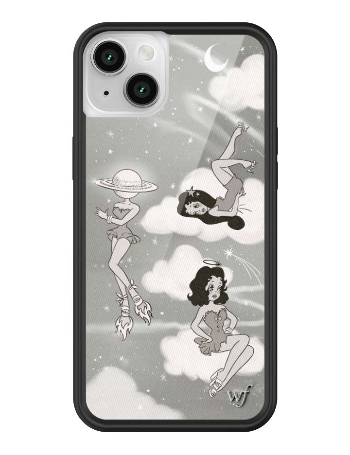 Wildflower iPhone case 14 Plus Rachel Sennott Collab Black Cute