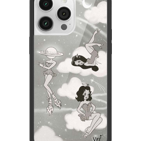 Wildflower iPhone case 14 Pro Max Rachel Sennott Collab Black Cute