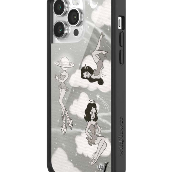 Wildflower iPhone case 14 Pro Max Rachel Sennott Collab Black Cute
