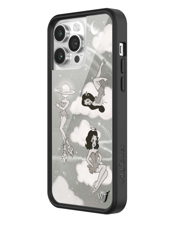 Wildflower iPhone case 14 Pro Max Rachel Sennott Collab Black Cute