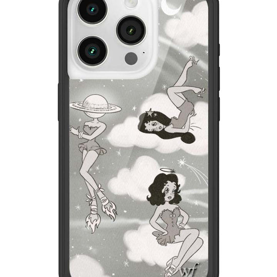 Wildflower iPhone case 15 Pro Rachel Sennott Collab Black Cute