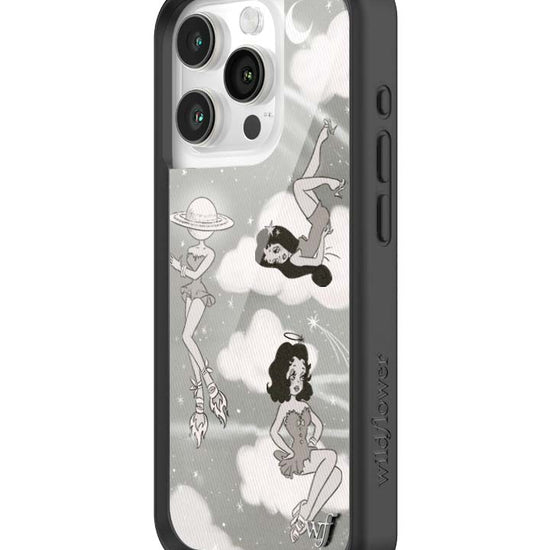 Wildflower iPhone case 15 Pro Rachel Sennott Collab Black Cute