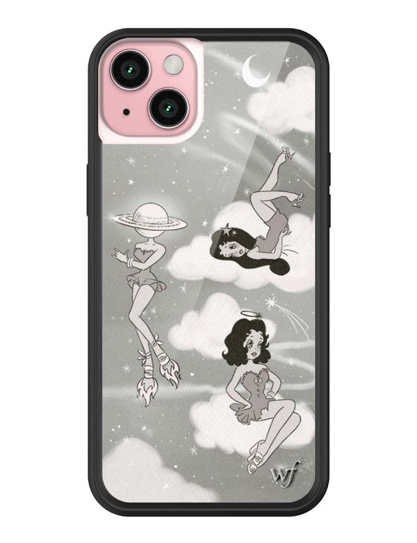 Wildflower iPhone case 15 Plus Rachel Sennott Collab Black Cute