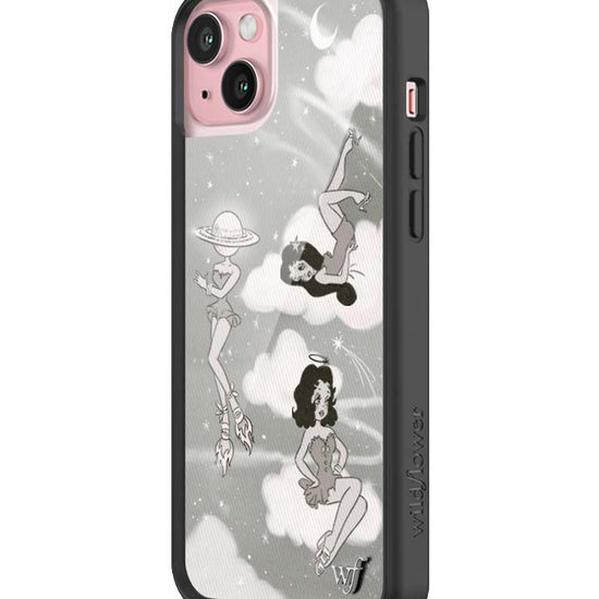 Wildflower iPhone case 15 Plus Rachel Sennott Collab Black Cute